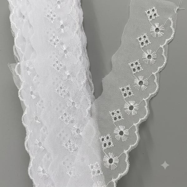 Passa Fita Branco 2,5cm com 13,7  metros Ref:101-R21