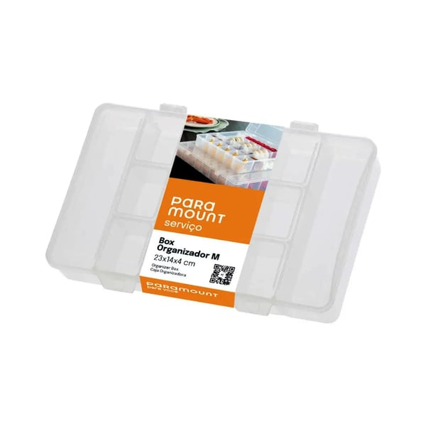 Box Organizador M 23x14x4cm Paramount