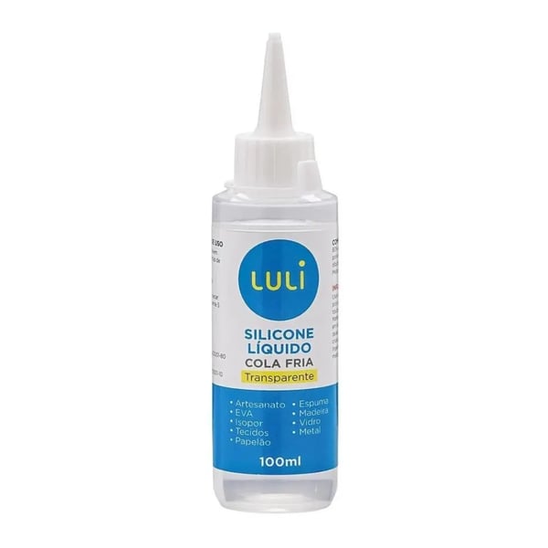 Cola De Silicone Liquido Luli 100ml