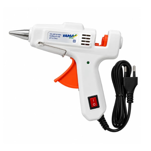 Pistola de Cola Quente Profissional Yama Bivolt (Pequeno) 20w