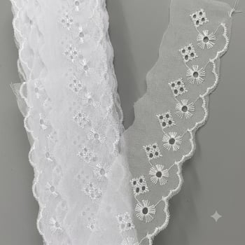 Passa Fita Branco 2,5cm com 13,7  metros Ref:101-R21