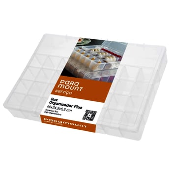 Box Organizador Plus 49x34,5x6,5cm Paramount