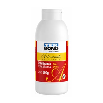 Cola Branca PVA Extra Artesanato 500g Tekbond
