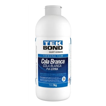 Cola Branca PVA Extra 1kg Tekbond