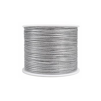 Cordão Metalizado 1.0mm NYBC C/50mt Prata Ref:10R