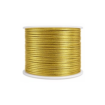 Cordão Metalizado 1.5mm NYBC C/50mt Ouro Ref:15R