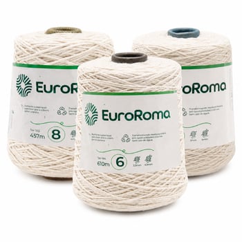 Barbante EuroRoma Cru 600g
