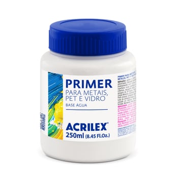 Primer para Metais Pet e Vidro 250ml Acrilex