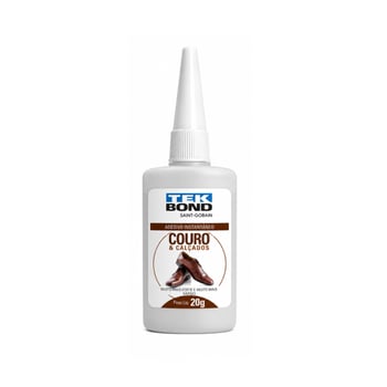 Cola Instantânea Couro TekBond 20g