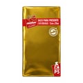 Saco Para Presente Metalizado Cromus 15cmx29cm Saco Metalizado 15cmX29cm: Dourado