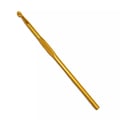 Agulha de Crochê Alumínio Color Círculo AGULHA ALUMÍNIO CÍRCULO: 5,5mm Dourado