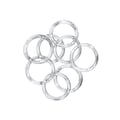Argola Acrílica Transparente 15mm com 144und Ritas
